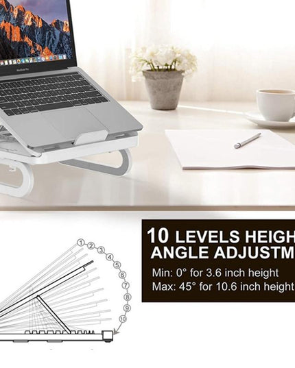 Adjustable Foldable Laptop Stand For Cooling And Ergonomic Lifting-1915198125929271299