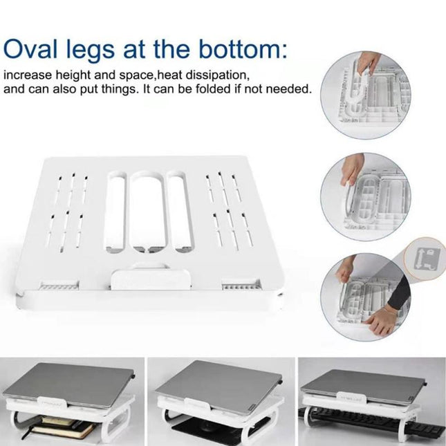 Adjustable Foldable Laptop Stand For Cooling And Ergonomic Lifting-1915198125929271302