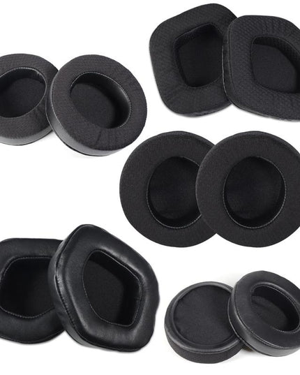 Black Mesh Headset Covers For Alienware - Set Of 2-1915198323598430209