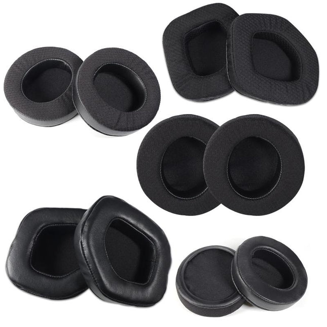 Black Mesh Headset Covers For Alienware - Set Of 2-1915198323598430209