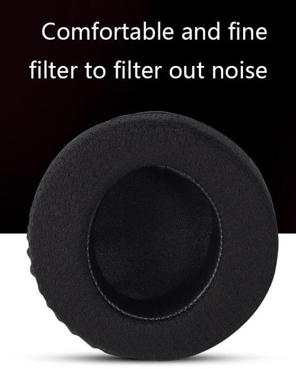 Black Mesh Headset Covers For Alienware - Set Of 2-1915198323598430211