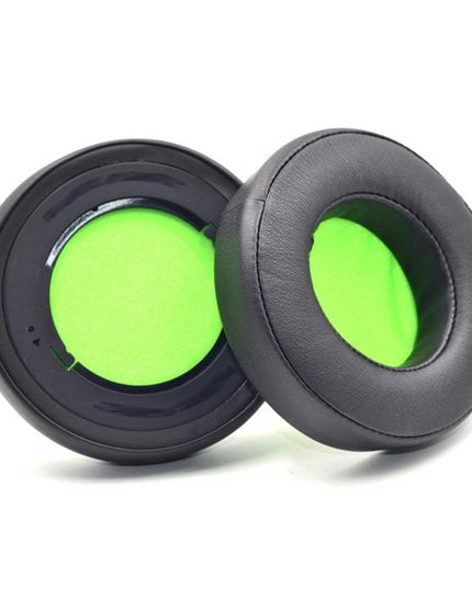 2-Pack Headset Sponge Case For Razer Blackshark V2 Series - Black / Green-1915197427590238208