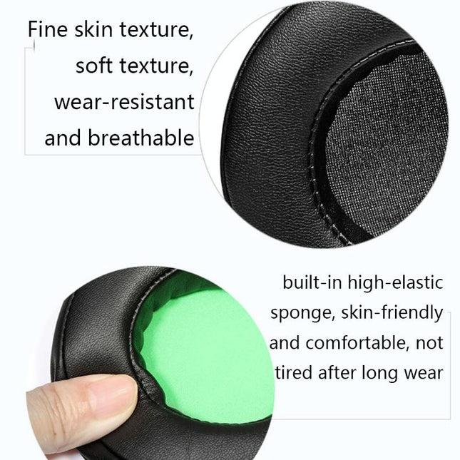 2-Pack Razer Blackshark V2 Headset Sponge Case - Ellipse Lambskin Green Net-1915197699259502596