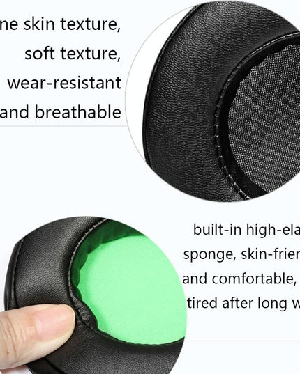 2-Pack Headset Sponge Case For Razer Blackshark V2 / V2X / V2Se - Gray Net With Ellipse Design-1915197460976898052