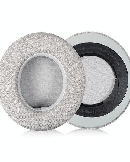 2-Pack Headset Sponge Case For Razer Blackshark V2 / V2X / V2Se - Gray Net With Ellipse Design-1915197460976898055