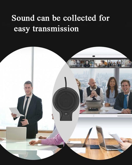 360-Degree Usb Conference Microphone For Video Calls And Webcasts-1915197853765079044