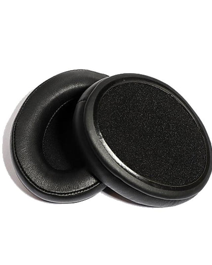 2-Pack Leather Ear Pad Covers For Kingston Cloud Silver Ii Headset - Black-1915197636936339456
