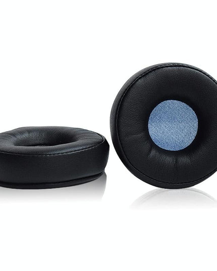 2-Pack Leather Headphone Sponge Covers For Jabra Revo Wireless - Black / Blue-1915197953287524357