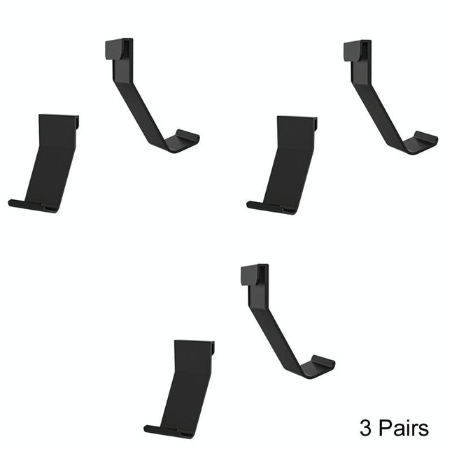 Ps5 Headphone Storage Rack - 3 Pairs Side-Mounted Hook-1915197138585915393