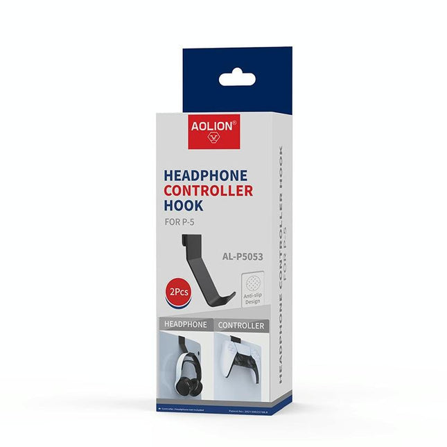 Ps5 Headphone Storage Rack - 3 Pairs Side-Mounted Hook-1915197138585915397