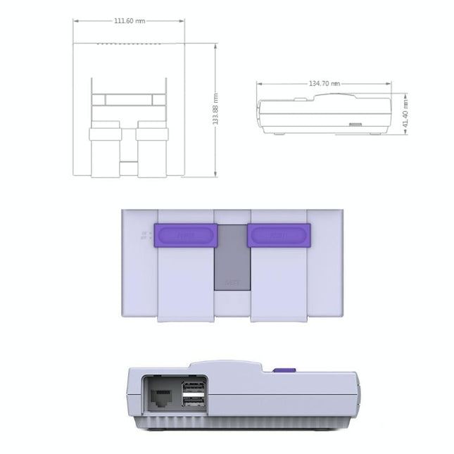 Retroflag Superpi-Case-U For Raspberry Pi Console-1915196911028146182