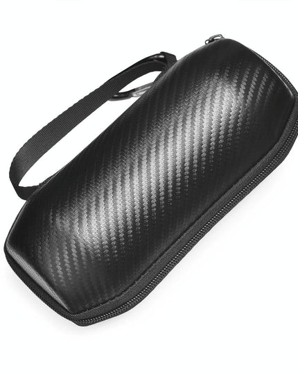 Carbon Fiber Bluetooth Speaker Bag For Jbl Flip 5 - Set Of 2 Black-1915196933845159937