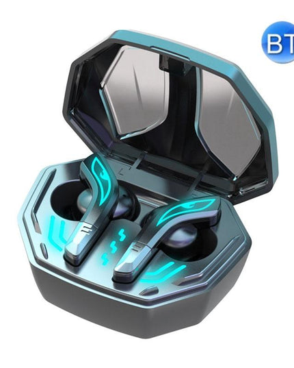 Wireless Bluetooth 5.2 Earphones With Low Delay And Hi-Fi Sound Black With Breathing Light-1915196838680596486
