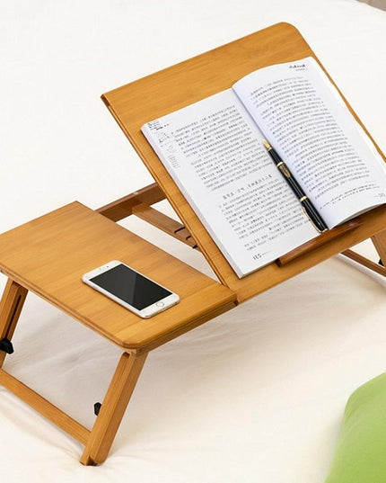 Adjustable Folding Laptop Desk For Dorm Or Study - Compact Design-1915197850803900423