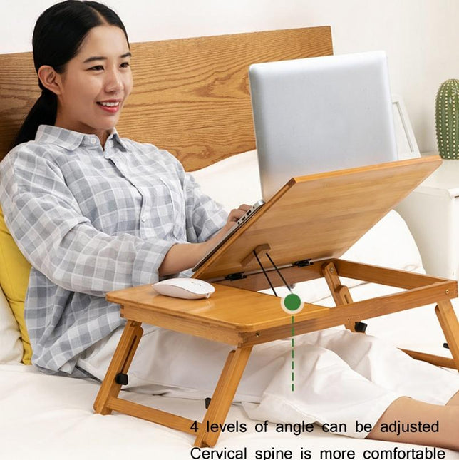 Adjustable Folding Laptop Desk For Dorm Or Study - Compact Design-1915197850803900422