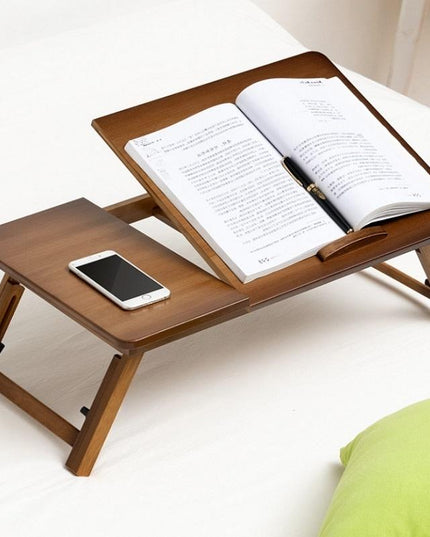 Adjustable Folding Laptop Desk For Dorm Or Study - Height And Space Saver-1915197649557000199