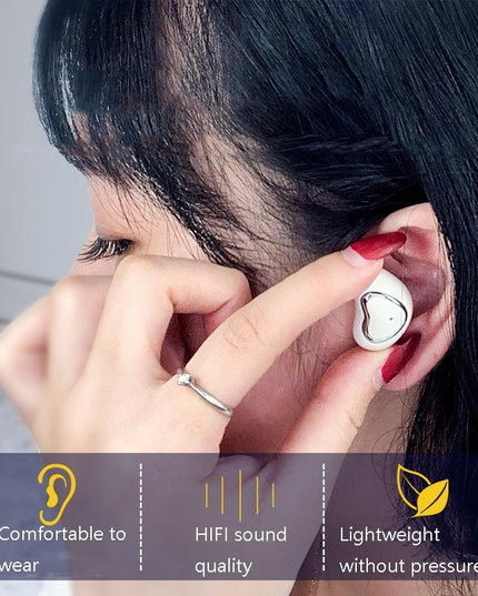 Wireless Sports Bluetooth Earphones - Semi-In-Ear 5.1 Game Skin Colour-1915196515614330882