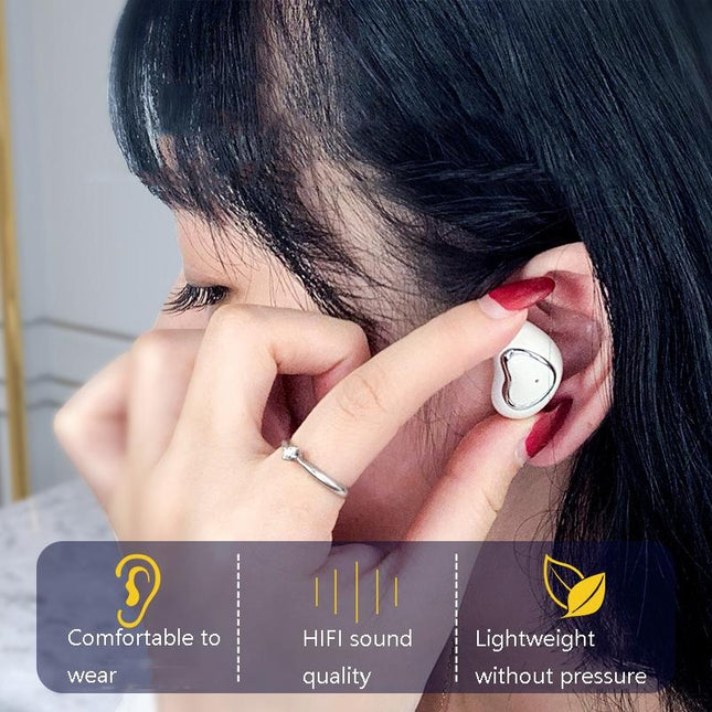 Wireless Sports Bluetooth Earphones - Semi-In-Ear 5.1 Game Skin Colour-1915196515614330882