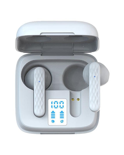 Wireless In-Ear Earphone With Touch Control And Led Display - Bluetooth 5.0 - White-1915196695541583872
