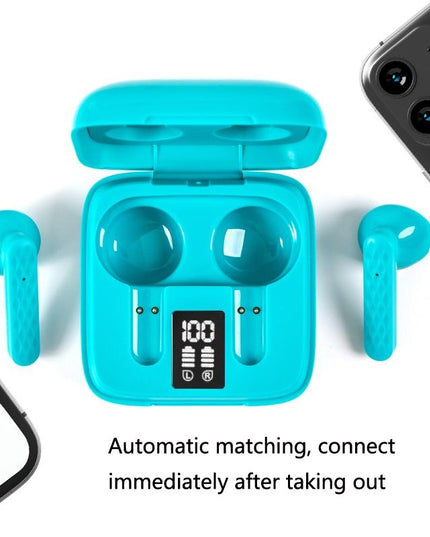 Wireless In-Ear Earphone With Touch Control And Led Display - Bluetooth 5.0 - White-1915196695541583874
