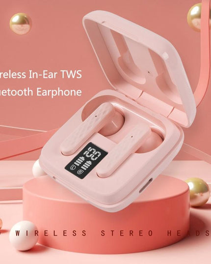 Wireless In-Ear Earphone With Touch Control And Led Display - Bluetooth 5.0 - White-1915196695541583875