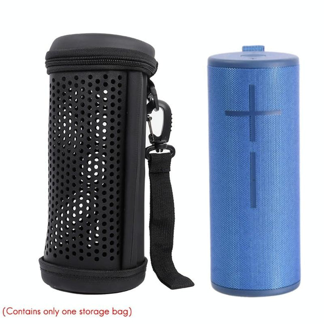 Portable Eva Case For Logitech Ue Megaboom 3 Speaker - Black-1915196814525599750