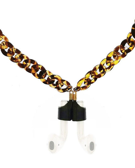 Leopard Wireless Earphones With Strong Magnetic Anti-Lost Chain-1915196931710259200