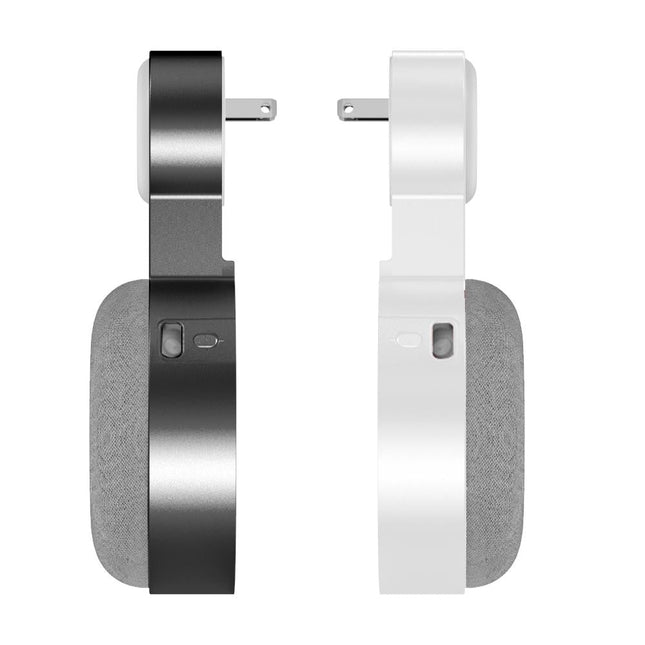 Google Nest Mini Wall Bracket With Cable Storage - White-1915196692181946370