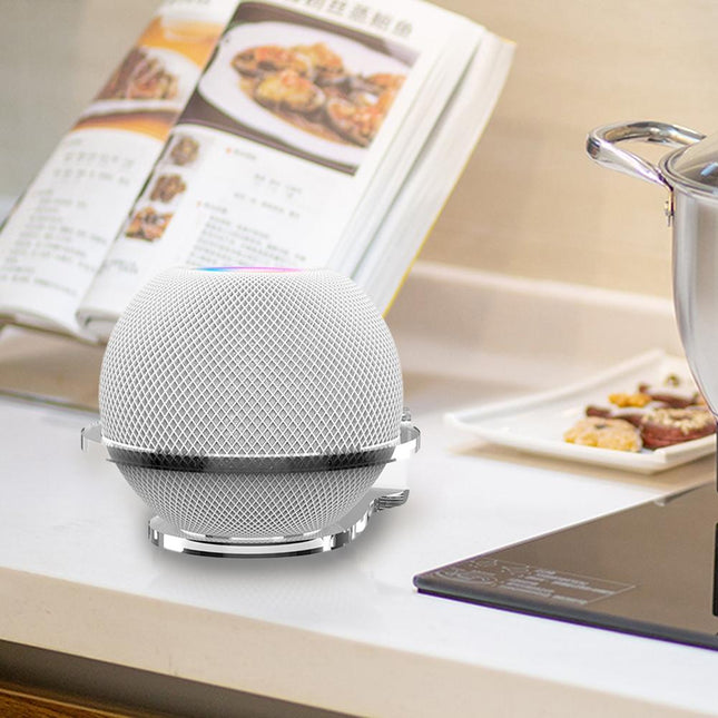 Wall-Mounted / Desktop Acrylic Bracket For Apple Homepod Mini - White-1943465053051293701