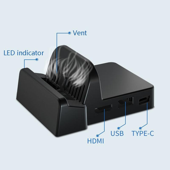 Compact Cooling Stand For Nintendo Switch - Portable-1915197135859617794