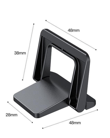 Portable Laptop Base For Improved Heat Dissipation - Black Foot Pad-1915196824654843906