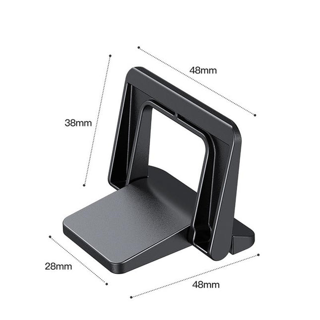 Portable Laptop Base For Improved Heat Dissipation - Black Foot Pad-1915196824654843906