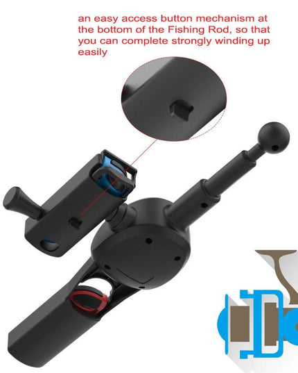 Switch Fishing Rod Handle - Ergonomic Design-1922443424787730435