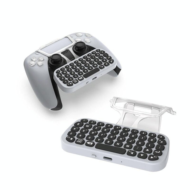 Wireless Bluetooth Gamepad With Headphone Jack For Ps5 - White-1915196818136895494