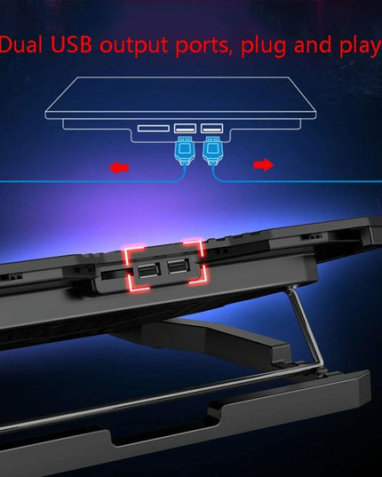 Red Touch Laptop Cooling Bracket - K5-1915197990855905283