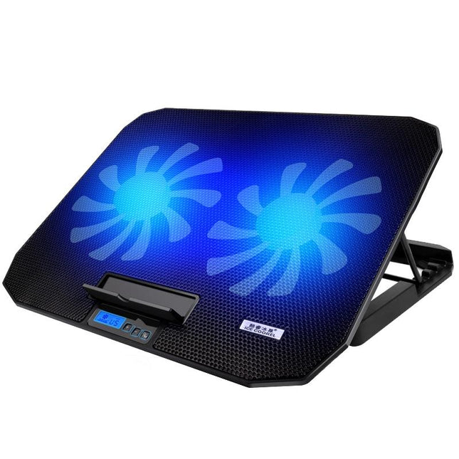 Knight Dual Fan Laptop Cooling Stand - Adjustable-1915197453041274880