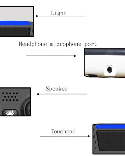Wireless Dual-Vibration Gamepad For Ps4 With Bluetooth And Six-Axis Control Red-1915197124304310274