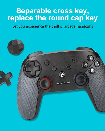 Switch Pro Wireless Gamepad With Dual Motors And Turbo-1915196896759123972
