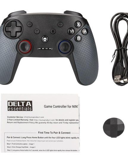 Switch Pro Wireless Gamepad With Dual Motors And Turbo-1915196896759123974