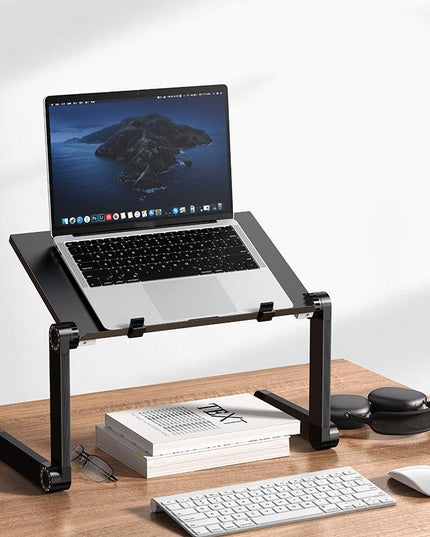 Portable Folding Laptop Desk With Adjustable Height And Storage-1915197638307876871