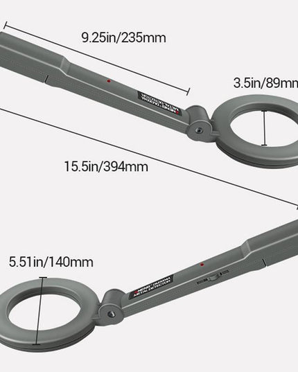 High-Precision Handheld Metal Detector For Airport Scanning-1915198322738597889