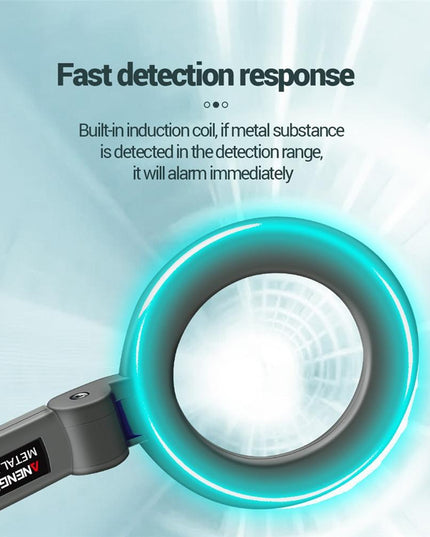 High-Precision Handheld Metal Detector For Airport Scanning-1915198322738597891