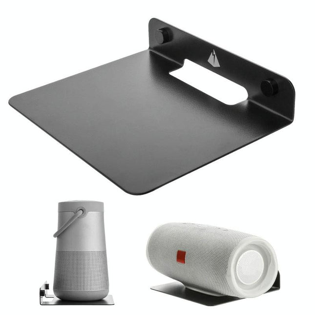 Wall Storage Bracket For Bluetooth Speaker - Universal Size Black-1915196810390016007