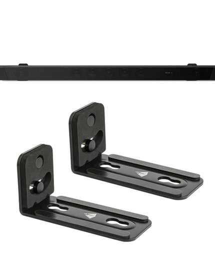 Non-Slip Wall Bracket For Long Strip Speakers - Black-1915196902639538176