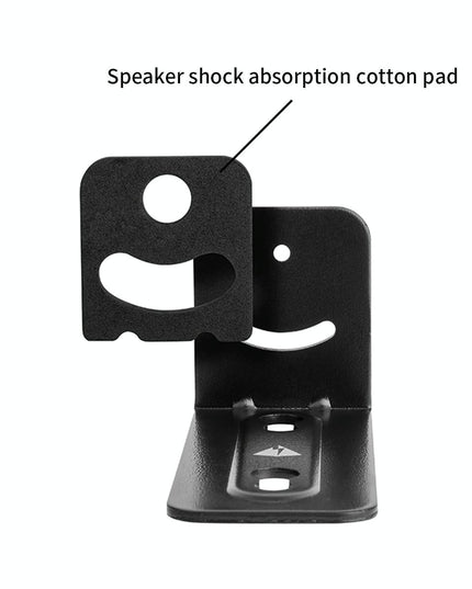 Non-Slip Wall Bracket For Long Strip Speakers - Black-1915196902639538178