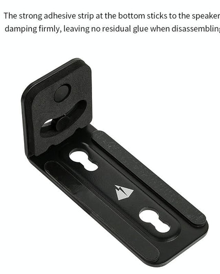 Non-Slip Wall Bracket For Long Strip Speakers - Black-1915196902639538179