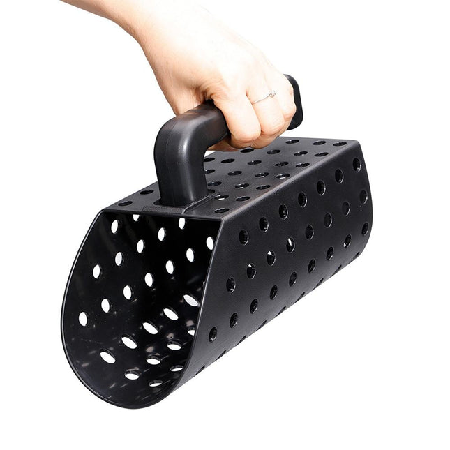 Black Metal Detector Scoop And Shovel Set For Digging-1922443426377371651