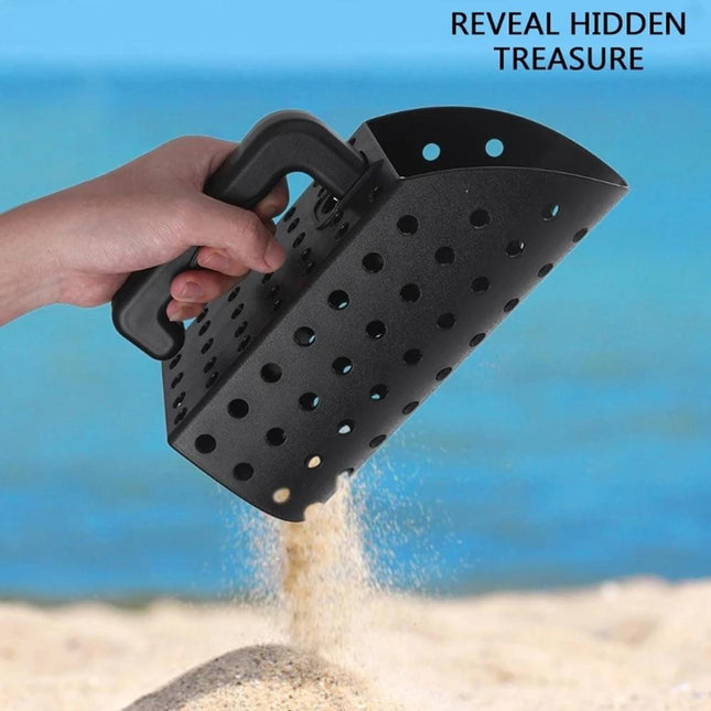 Black Metal Detector Scoop And Shovel Set For Digging-1922443426377371654