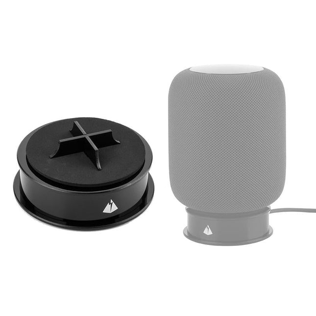 Black Homepod Mini Speaker Stand - Bluetooth Storage Bracket-1915196850856660999