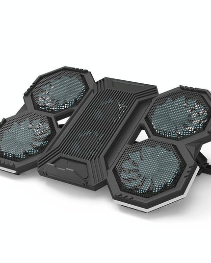 Usb Fan Stand With Phone Holder And Rgb Blue-1915198146816905218